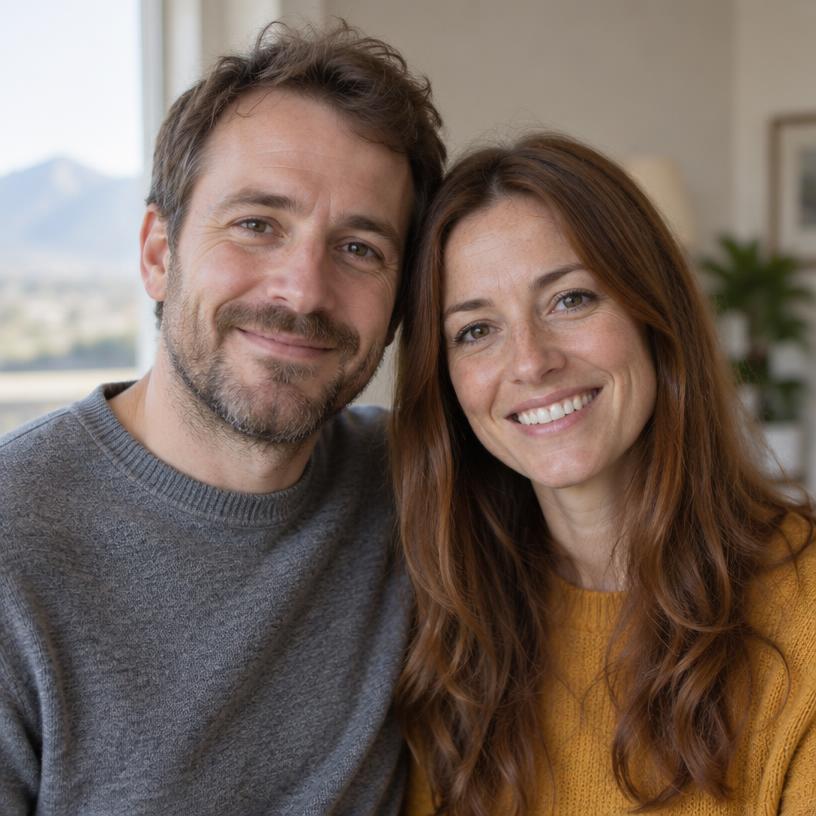 Laura & Thomas D., frontalier à Ferney-Voltaire